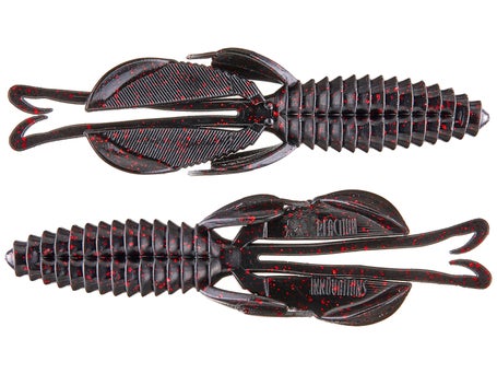 Reaction Innovations Kinky Beaver 5 inch Soft Plastic Creature Bait 7 pack