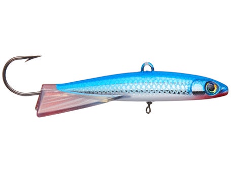 Rapala Jigging Shad Rap Ice Fishing Jig - Glow, 1/8oz, 1in