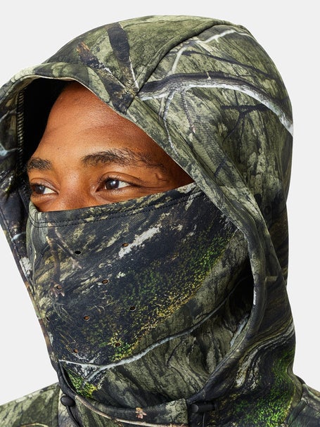 Mossy Oak Men's Fishing Hoodie and Face Gaiter 