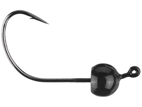 RPE Tackle Tungsten Wacky Jig Heads Blk