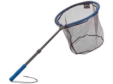 Folding Fishing Landing Net Floating Fishing Net Rubber Fishing