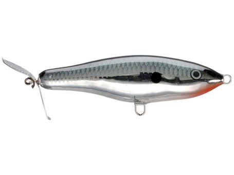 Fishing lure we have a Rapala top water Skitter pop multi-colored