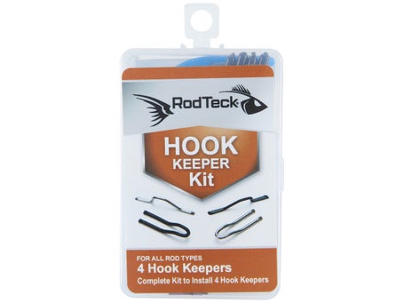  KATCH Hook Keeper - Mini Size, Rod Protection, Secure Lures  and Hooks, Fishing Gear Accessory (Black) : Sports & Outdoors