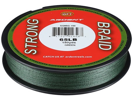 Ardent Fishing Line Strong Braid - Green 65 150 yd