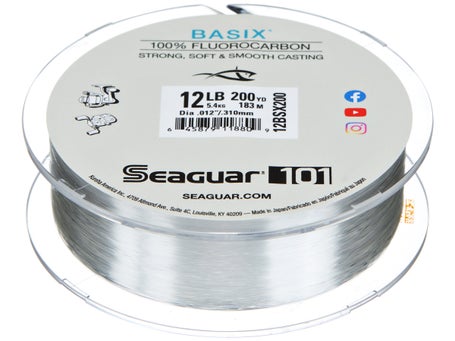 Seaguar BasiX 100% Fluorocarbon - Hook, Line and Sinker - Guelph's