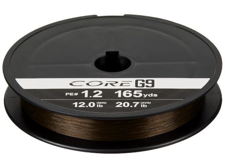 Shimano Core G9 PE Dark Mocha Braided Line\