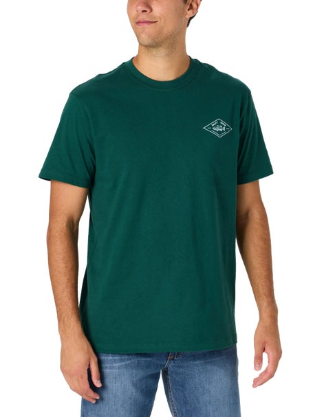 Salty Crew Diamond Bass Short Sleeve Shirt Atlantic Blu