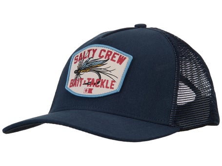 Salty Crew Fishing Co Trucker Hat Navy