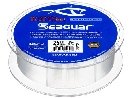 Seaguar 20FC25 645879206254 Seaguar Blue Label Fluorocarbon Leader 20Lb  20FC25