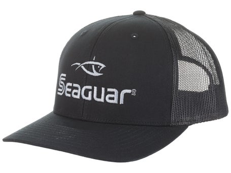 Seaguar Logo Richardson 112 Trucker Cap Heather Black