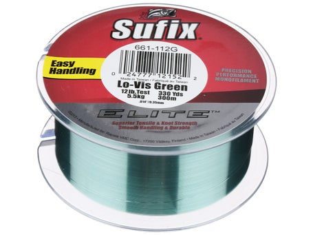 Sufix Elite 3000-Yards Spool Size Fishing Line (Clear, 8-Pound) :  Monofilament Fishing Line : Sports & Outdoors 