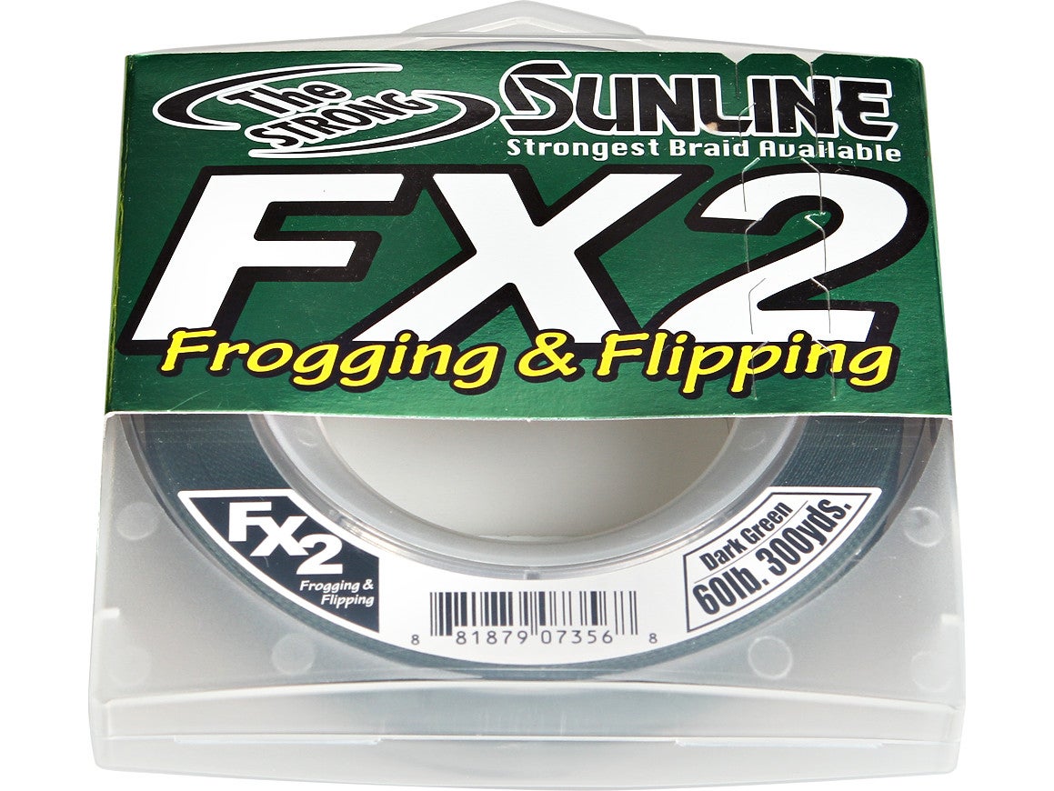 Sunline FX2 Braid Dark Green / 60 lb
