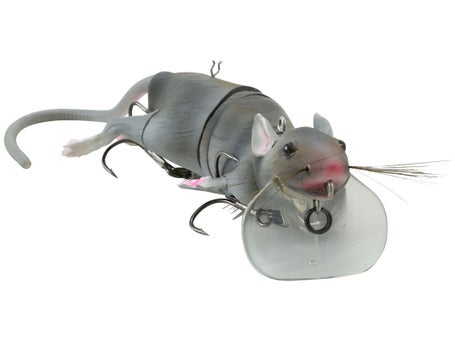 Savage Gear Okuma Floating 7 3/4 3D Rad Rat 1 Oz. Rodent Brown R-200-BR  New