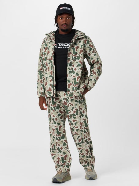 Ornrjfll Veste coupe-vent à capuche pour homme Camouflage Multicam, Cp, S