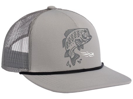 Sitka Target Hi Pro Trucker Hat Pebble Grey Bass
