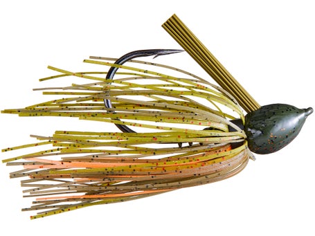 Strike King Hack Attack Heavy Cover Swim Jig - Green Pumpkin - 1/2oz