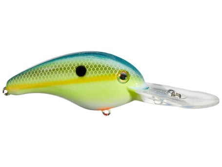 Strike King Pro Model 5XD Silent Crankbait Chartreuse Sexy Shad