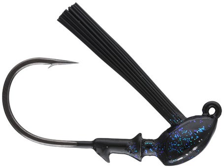 Santone Lures Jig Skirt White Black Scale