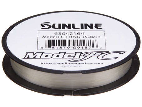 Sunline - 400 Yard spools of Sunline MODEL Fluorocarbon in  6lb,8lb,10lb,12lb, and 15lb test for only $5.99 still available at    #sunlineamerica