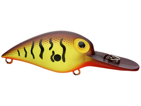 Pre Rapala Storm Magnum Wiggle Wart Yellow/Chart W/Brown Top & Red