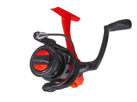  Lew's Mach Smash Speed Spin Spinning Fishing Reel, Size 200  Reel, Right or Left-Hand Retrieve, 6.2:1 Gear Ratio, 8 Bearing System with  Stainless Steel Ball Bearings, Fluorescent Red, Clam-Pack 