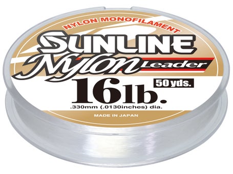 Sunline Super Natural Monofilament 16LB / 330 YARDS / CLEAR