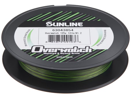 Sunline Overwatch Metered Braid 125yd\