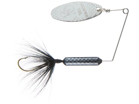 Fishing Bait Metal Bait Spinner with Rooster Tail Trout Bass