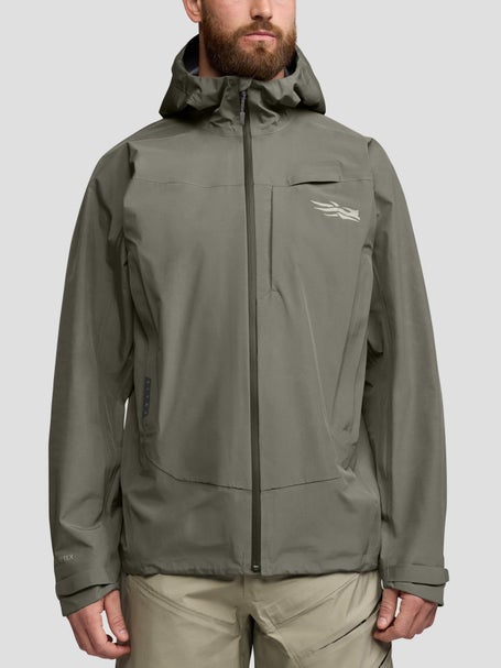 Sitka Stormfront Rain Jacket Bark Brown