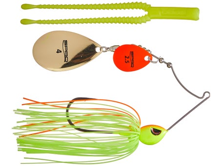 Spro Thumper Spinnerbait Chartreuse/White / 3/8 oz