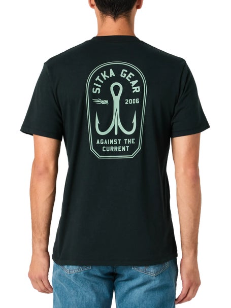 Sitka Treble Crest Short Sleeve Shirt Sitka Black 