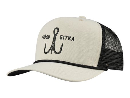 Sitka Treble Hook 5 Panel Trucker Hat Pebble Grey