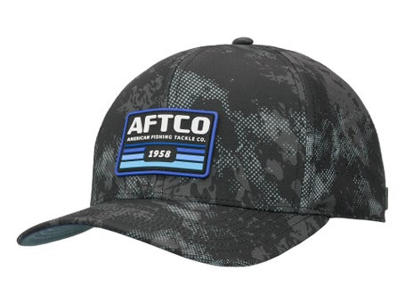 Aftco Suntide Tech Hat Black Storm Camo