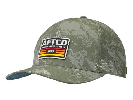 Aftco Suntide Tech Hat Olive Storm Camo