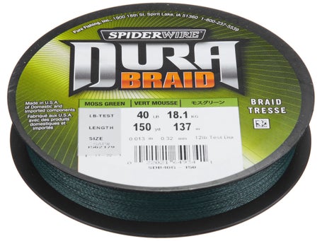 Reaction Tackle Braided Fishing Line Green Camo 8LB 300yd