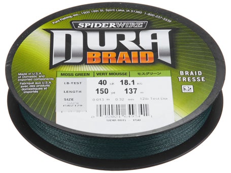 SPIDERWIRE Dura braided fishing line mossgreen 1800 1450395 00