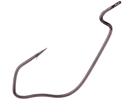 Barbed Wide Gap Fishing Hook  Wide Gap Black Fishing Hooks