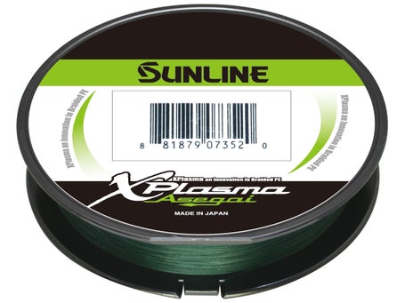 Sunline Xplasma Asegai 18lb 330yd Dark Green Braided Line