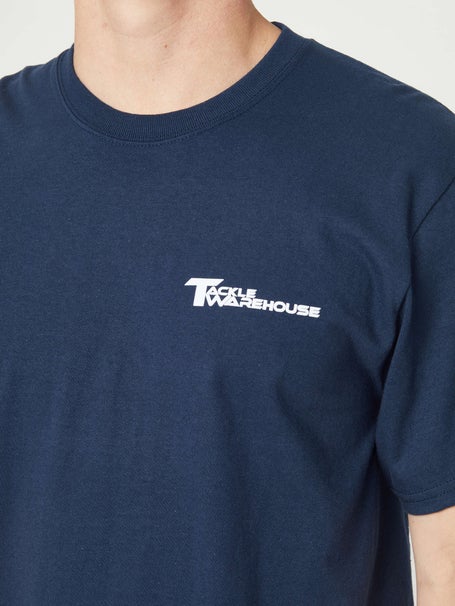 T-shirt Homme Noir Tackle Warehouse – XL – Pêche Et Streetwear