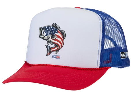 Tackle Warehouse Fish 250 Foamie Trucker Red/Whi/Blue