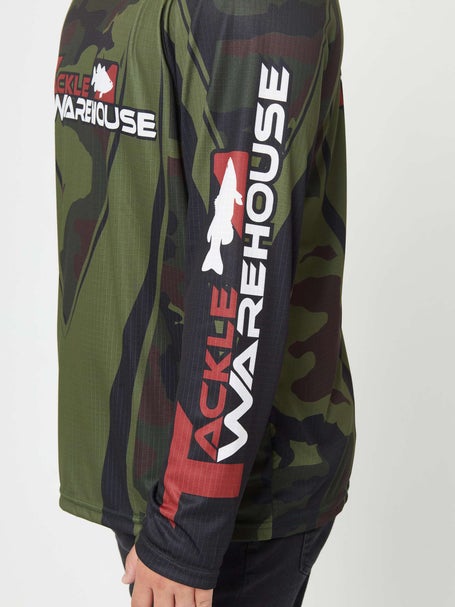 Tackle Warehouse Camo Hooded Jersey