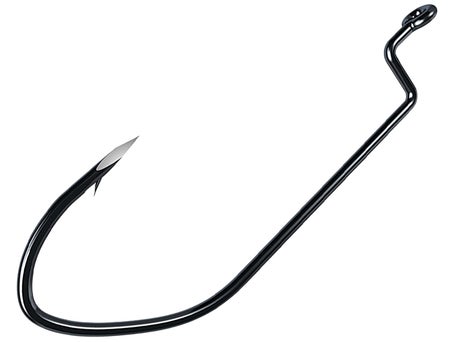 Eagle Claw Tk105-4/0 Trokar Big Nasty Offset Worm Hook Size 4/0