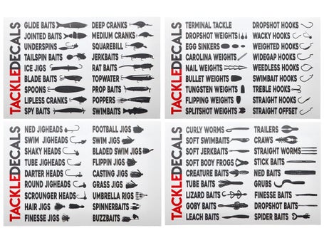 Fishing Oversize Name Labels