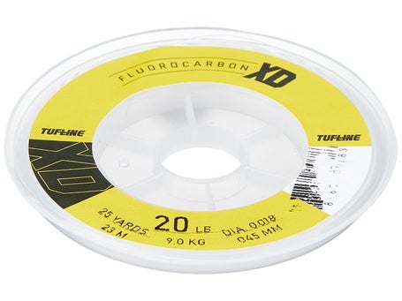 Tuf-Line XD Fluorocarbon Test 25 Yards 50 lb Fishing Line