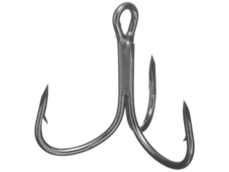 9KM Fishing Treble Hooks High Carbon Steel Brabed Sharp Triple