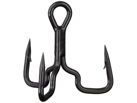 Trapper Tackle EWG Short Shank Treble Hooks 1/0 6pk