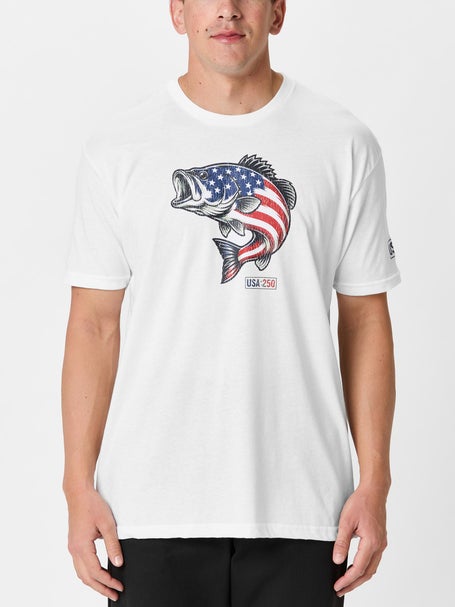 Tackle Warehouse Fish 250 Short Sleeve Shirt White