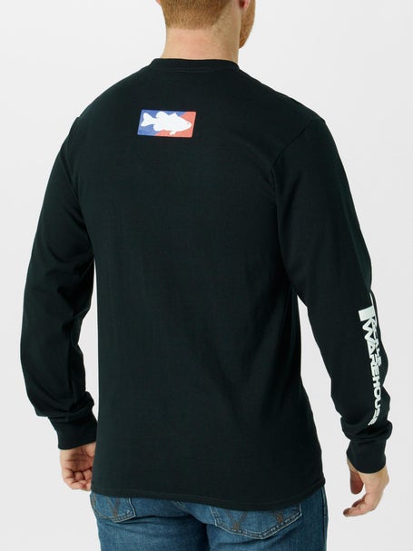 Tee Shirt Homme Tackle Warehouse Manches Courtes Noir XL Pêche