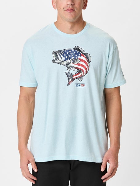 Tackle Warehouse Fish 250 Short Sleeve Shirt Ice Blue