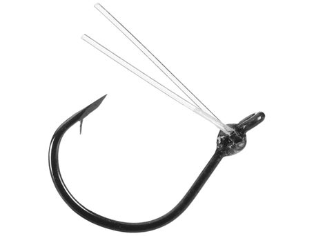 Heavy Gauge Wide Gap Weedless Lazer Sharp Hooks (variety of sizes